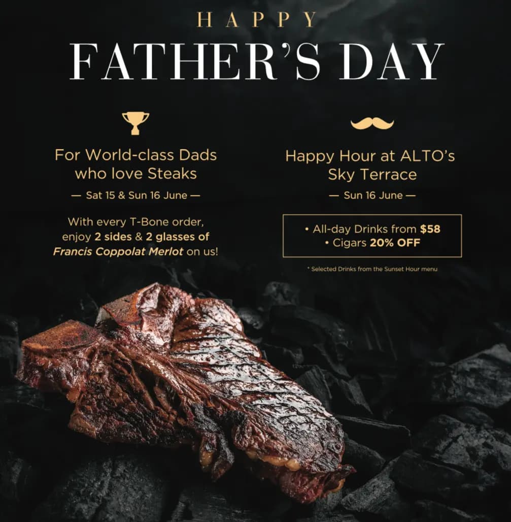 For World-class dads who love Steaks