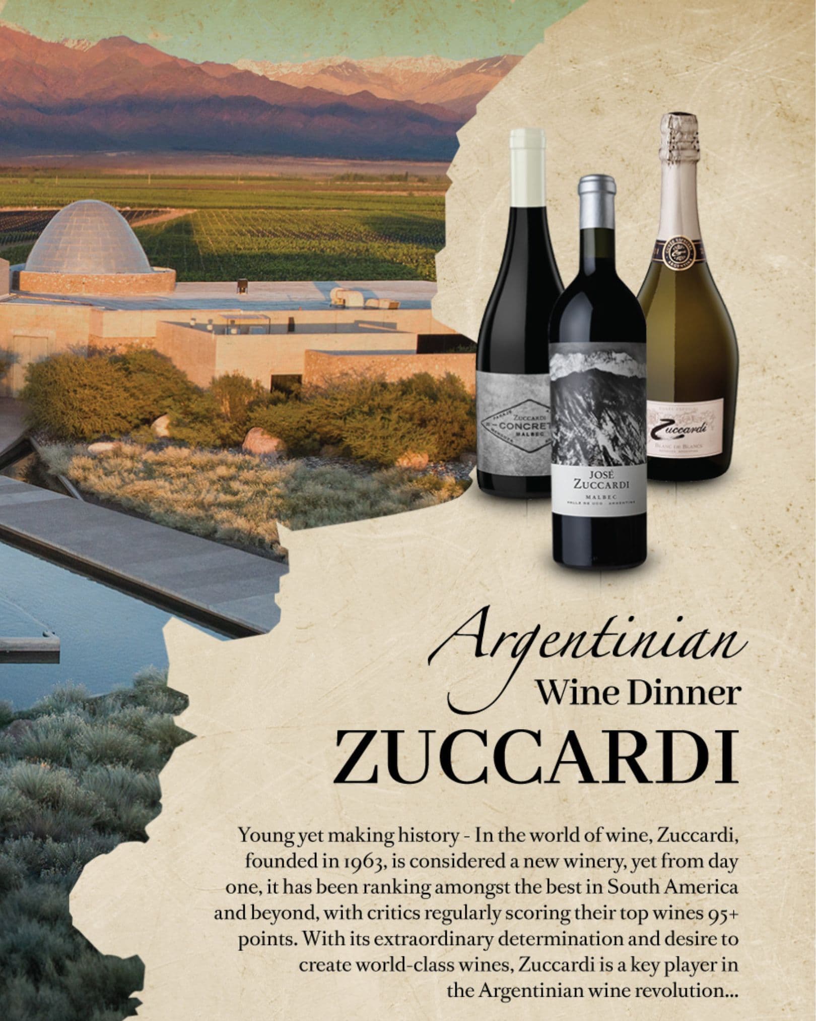 Zuccardi Wine Dinner